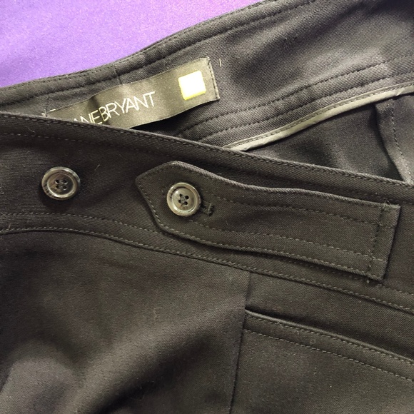 NWOT📌 Lane Bryant Classic & Timeless Black Office Trouser - Pants with Pockets - Picture 3 of 13